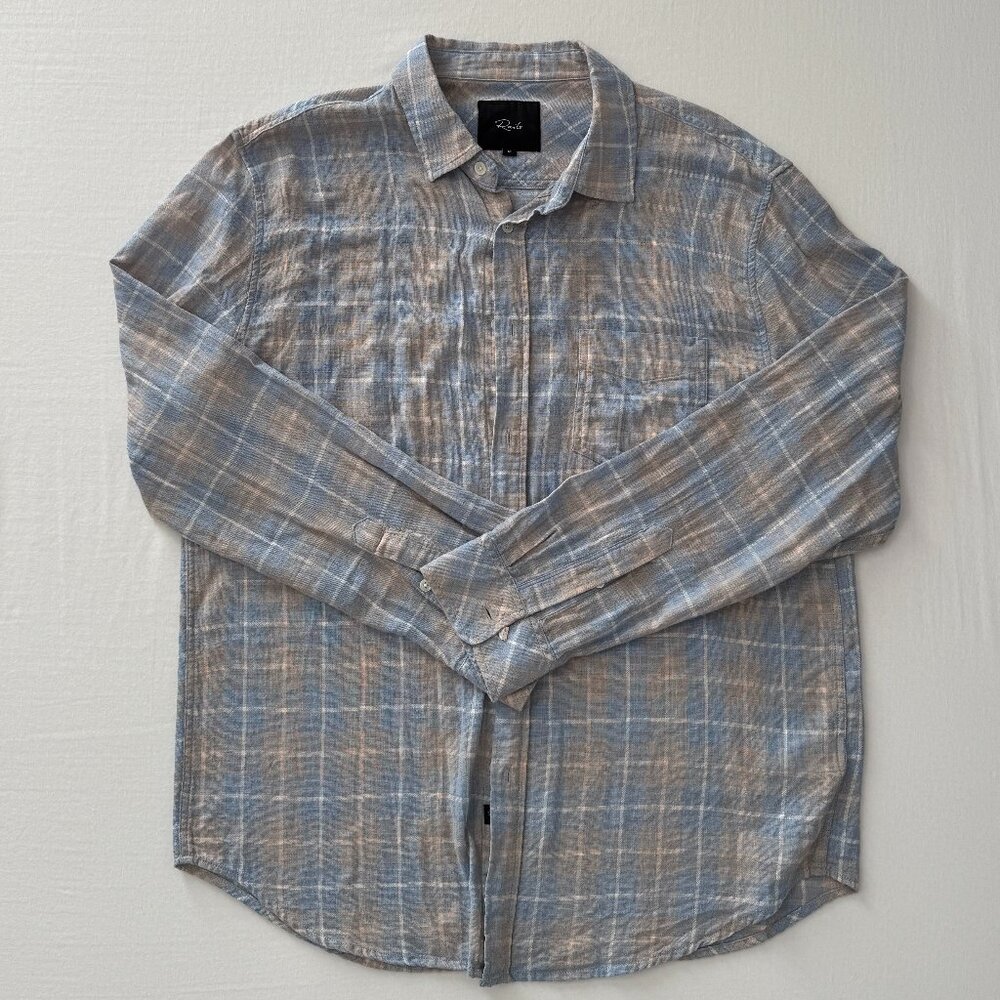 Rails Wyatt Plaid Cotton Button-Up Shirt Men's